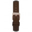 Bracelet de montre Prisma 1441 Cuir Brun foncé 14mm