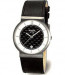 Bracelet de montre Boccia 3514-09 Cuir Noir 22mm