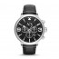 Bracelet de montre Armani AX1371 Cuir Noir 22mm