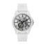 Bracelet de montre Armani AX1729 Caoutchouc Blanc 22mm