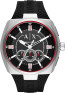 Bracelet de montre Armani AX1804 Caoutchouc Noir