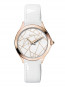 Bracelet de montre Balmain B47592227 / 1732521 Cuir Blanc 16mm