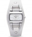 Bracelet de montre Fossil BQ1114 Cuir Blanc 10mm