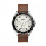 Bracelet de montre Fossil BQ2202 Cuir Brun 22mm