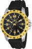 Bracelet de montre Invicta 21840 Caoutchouc Noir