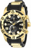 Bracelet de montre Invicta 24218.01 Caoutchouc Noir