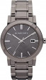 Bracelet de montre Burberry BU9007 Acier Gris