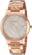 Bracelet de montre Burberry BU9039 Acier Rosé
