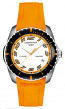 Bracelet de montre Certina C26070984292A / C610013127 Caoutchouc Orange