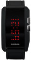 Diesel bracelet de montre DZ7164 Silicone Noir
