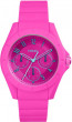 Bracelet de montre (Combinaison bracelet + cas) Fossil ES4065 Silicone Rose 18mm