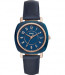 Bracelet de montre Fossil ES4280 Cuir Bleu 18mm