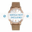 Esprit bracelet de montre ES108092-006 Cuir Brun clair + coutures défaut