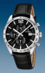 Festina bracelet de montre F16760-4 Cuir Noir + coutures noires