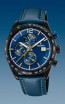 Bracelet de montre Festina F20344-2 Cuir Bleu 22mm