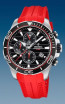 Bracelet de montre Festina F20370-3 Silicone Rouge