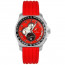 Bracelet de montre Jacques Lemans F5015E Caoutchouc Rouge 22mm
