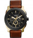 Bracelet de montre Fossil FS5322 Cuir Brun 24mm