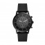 Bracelet de montre Fossil FTW7010 Plastique Noir 22mm