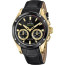 Bracelet de montre Jaguar J691-2 Cuir Noir 22mm