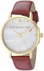 Bracelet de montre Kate Spade New York KSW1209 Cuir Bordeaux