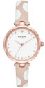 Bracelet de montre Kate Spade New York KSW1450 Cuir Bicolore