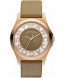 Bracelet de montre Marc by Marc Jacobs MBM1245 Cuir Brun 20mm