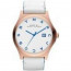 Bracelet de montre Marc by Marc Jacobs MBM1249 Cuir Blanc 22mm