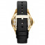 Bracelet de montre Marc by Marc Jacobs MBM1340 Cuir Noir 16mm