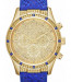 Bracelet de montre Michael Kors MK2311 Cuir Bleu 22mm