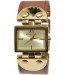 Bracelet de montre Michael Kors MK2361 Cuir Brun 26mm