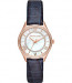 Bracelet de montre Michael Kors MK2757 Cuir Bleu 16mm
