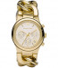 Bracelet de montre Michael Kors MK3131 Acier inoxydable Plaqué or