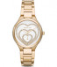 Bracelet de montre Michael Kors MK3604 Acier Plaqué or 16mm