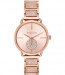 Bracelet de montre Michael Kors MK3853 Acier inoxydable Rosé 16mm