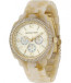 Bracelet de montre Michael Kors MK5087 Plastique Beige 18mm