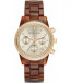 Bracelet de montre Michael Kors MK6346 Acier Brun 18mm