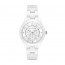 Bracelet de montre Michael Kors MK6617 Velcro Blanc 7mm