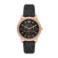 Bracelet de montre Michael Kors MK6968 Plastique Noir 20mm