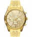 Bracelet de montre Michael Kors MK8281 Acier Plaqué or 22mm
