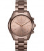 Bracelet de montre Michael Kors MKT4019 Acier Brun foncé 20mm