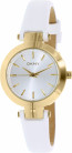 Bracelet de montre DKNY NY2353 Cuir Blanc
