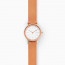 Bracelet de montre Skagen SKW2825 Cuir Brun 12mm