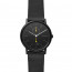 Bracelet de montre Skagen SKW6499 Cuir Noir 22mm