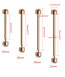 Universel Des broches de fixation (arrondi) T-BAR.1.4.STAAL - ∅ 1.4mm - 2 pièces