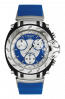Bracelet de montre Tissot T0114171704100A / T610014611 Caoutchouc Bleu