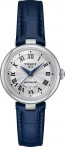 Bracelet de montre Tissot T600047888 Cuir Bleu 14mm