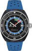 Bracelet de montre Tissot T145.407.97.057.01 Caoutchouc Bleu
