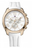 Bracelet de montre Tommy Hilfiger TH-233-3-34-1654 (TH679301666) Caoutchouc Blanc