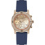 Bracelet de montre Guess W1098L6 / Confetti Caoutchouc Bleu 20mm